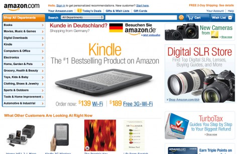 Internationalisierung E-Commerce Amazon