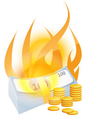 Onlineshops verbrennen Geld